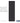 Double End Side Panel - for 6 Feet High - 18 Inch Deep Designer Wood Locker - without Sloping Hood by Salsbury – Black by Salsbury