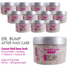 Dr. Bump Coconut Shell Deep Scrub 3-in-1 / Coconut Shell + Gardenia + Vitamin E + Coconut Oil / AFTER WAX CARE / Case of (12 Units) - 8.8 oz. - 250 grams Each