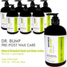 Dr. Bump Natural Botanical Hand and Body Lotion / Tea Tree + Lemongrass / PRE-POST WAX CARE / Case of (8 Units) - 16 fl. oz. - 480 mL. Each