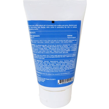 Dr. Bump Natural Pain Relief Gel - Two-Step Action / Menthol + Arnica / PRE WAX CARE / Case of (10 Units) - 4 fl. oz. - 118 mL. Each
