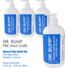 Dr. Bump Natural Pain Relief Gel - Two-Step Action / Menthol + Arnica / PRE WAX CARE / Case of (4 Units) - 16 fl. oz. - 475 mL. Each