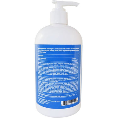 Dr. Bump Natural Pain Relief Gel - Two-Step Action / Menthol + Arnica / PRE WAX CARE / Case of (4 Units) - 16 fl. oz. - 475 mL. Each