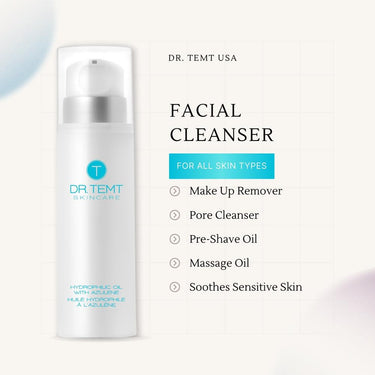 Dr. Temt Hydrophilic Cleansing Oil with Azulene - Available in 5 oz. and 8.4 oz Size!