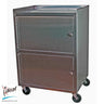 Dual Cabinet Cart / 21"x16"x30" by Ideal Products (KC321)