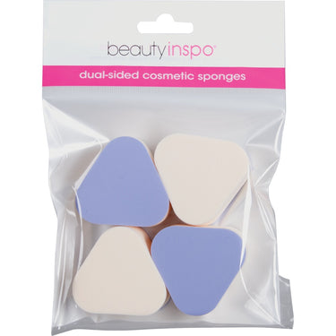 Dual-Sided Cosmetic Sponges / 4 Pack by Beauty Inspo