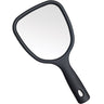 Dual Sided Hand Held Mirror - Matte Black - 1X - 3X - 5X Magnification / Pack of 14