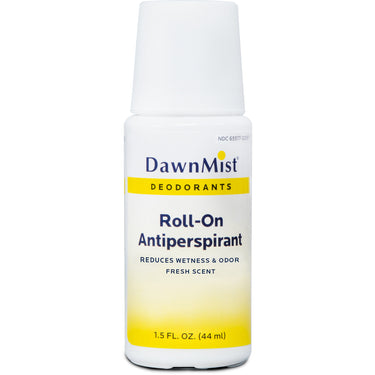 Dukal DawnMist Antiperspirant Deodorant Roll-On / Case of 96 Units, 1.5 oz. Each