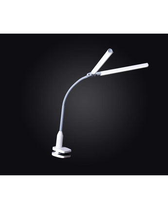 DuoPro Double Shade Clamp Lamp - LED Flexible Anti-Glare