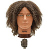 Dwayne Manikin - 6"-8" Brown 100% Human Hair - 10" Length When Straightened by Celebrity