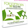 Eco-Fin Counter Card in Acrylic Frame / 8.5" L x 11" H