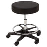Effortless Elevation Round Air-Lift Stool - in Black, Sand or White / 20.5" - 28" Height by Equipro