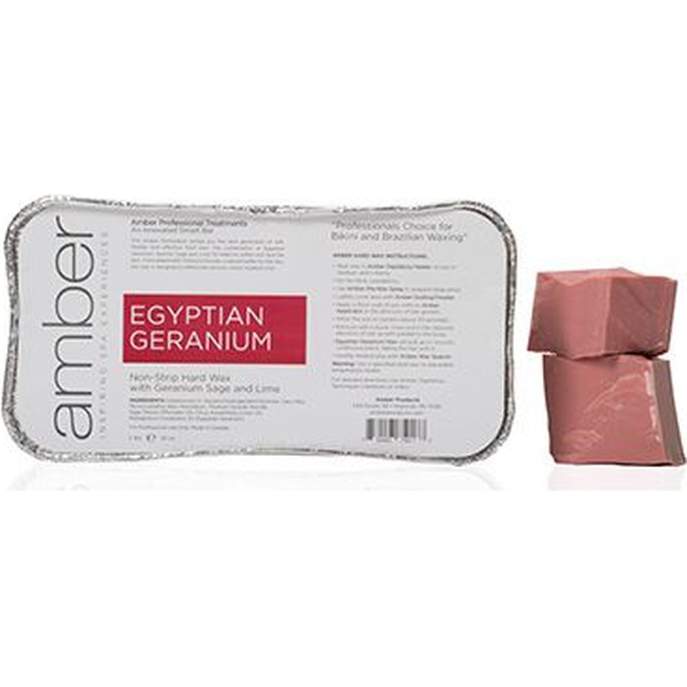 Geranium Spa Egyptian Geranium Hard Wax / 2 lb. Block by Amber Products – Pure Spa ...