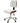 Eira Luxury Esthetic Stool with Back Support / White by Silver Spa