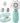 Electric Facial Cleansing Brush Exfoliating Massage