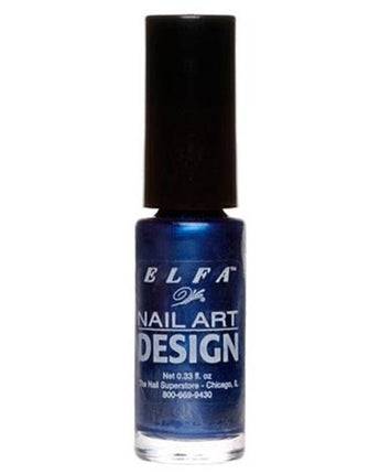 Elfa Nail Art Design - Dark Blue Frost / 0.25 oz. by Elfa