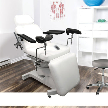Elite MD-100 Med-Spa Chair with 2 Stirrups and 2 Ergo Armrests by Silhouet-Tone