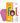 Embossed Pre-Cut Foil / 400 Count / 5"X8" / Fuchsia by Product Club