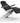 Emelie II Deluxe 4-Motor Medical Spa Chair / Rotates 240 Degrees / Black