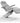 Emelie II Deluxe 4-Motor Medical Spa Chair / Rotates 240 Degrees / Light Grey