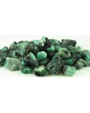 Emerald Gemstone Mani/Pedi Stones - Promotes Prosperity / 1 lb. by Gemstone Mani-Pedi