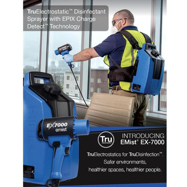 EMist EX-7000 Cordless Backpack Electrostatic Sprayer