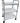 3-Tier Roll About Beauty Cart - Compact Mobile Trolley by Encore