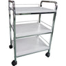 3-Tier Roll About Beauty Cart - Compact Mobile Trolley by Encore