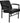 Encore Black Reclining Shampoo Chair - Adjustable Back (H-2086)