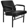 Encore Black Reclining Shampoo Chair - Adjustable Back (H-2086)
