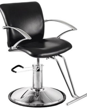 Encore Cristofano Styling Chair / Round Base (H-2115BKR)