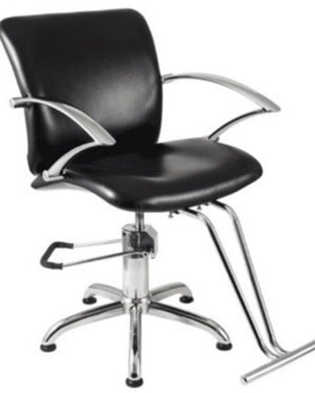 Encore Cristofano Styling Chair / Star Base (H-2115BKS)