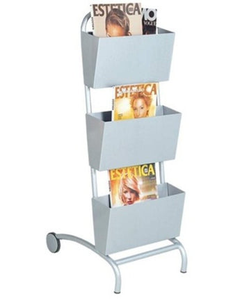 Encore Magazine Racks with 2 Holder Bins (H-2761)