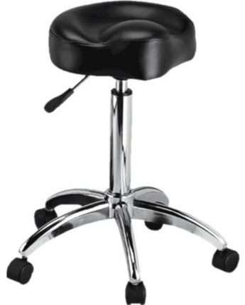 Encore Pneumatic Bicycle Shape Technician Chair / Black (H-9171BK)