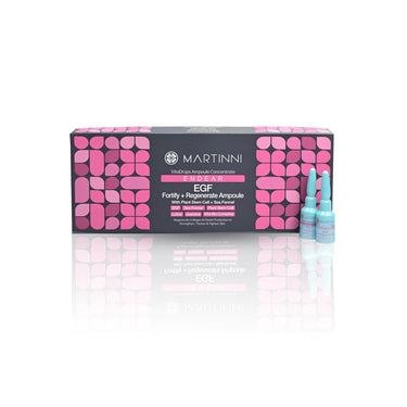 ENDEAR EGF Fortify & Regenerate Ampoules / Each Ampoule = 0.17 oz. - 5 mL. / 10 Ampoules Per Box X 2 = 20 Ampoules Total by Martinni
