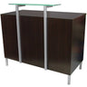 Enova Due Standing Reception Desk / 48"W x 24"D x 42"H / 50 Color Choices / Made to Order - Ships in 8-9 Weeks by Collins