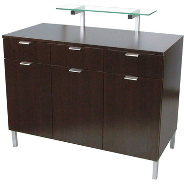 Enova Due Standing Reception Desk / 48"W x 24"D x 42"H / 50 Color Choices / Made to Order - Ships in 8-9 Weeks by Collins