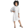 Essel The Crinkle Cape White