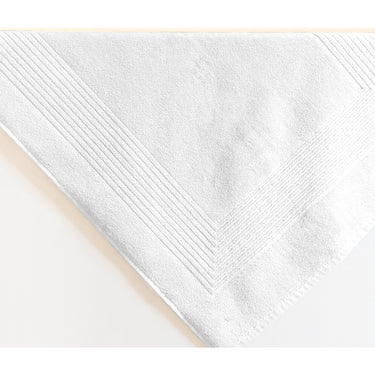 Essence Collection Luxurious Bath Mat / 20" X 35" / White / 1 Dozen by The Turkish Towel Company