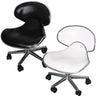 Euro Style Ergonomic Low Pedicure Stool / Adjustable Height 15" - 16.7" by Encore Professional Equipment
