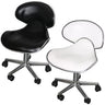 Euro Style Ergonomic Manicure Stool / Adjustable Height 17" - 22.5" by Encore Professional Equipment