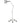 EuroStyle Multi-Purpose Facial, Eyelash, Nail Art, Pedicure, Manicure LED Magnifier Lamp - 7" - 3X Lens + Floor Stand - Each
