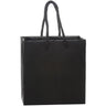 Eurotote Retail Bag with Rope Handle - Matte Black / 6" x 3.5" x 6.5"