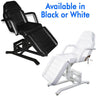 Evie 3-Section 1-Motor Facial Bed and Treatment Chair / Available in White or Black by Meishida