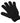 Exfoliating Massage Glove / Black