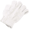 Exfoliating Massage Gloves / White