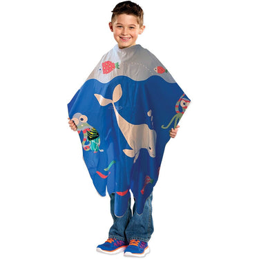 Extra Long Kiddie Cape / 35" x 51" by Salonchic