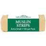 Extra Small Muslin Epilating Strips - 1"W x 3"L / 100 Pack by Fantasea