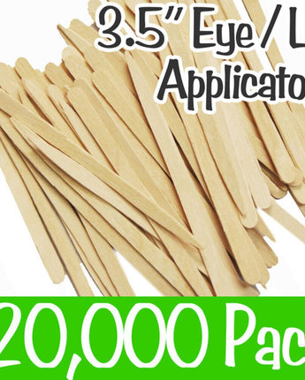 Eye / Lip Applicators - 3.5&quot; Long / 20 Boxes of 1000 = Case of 20,000 by Xen Stix