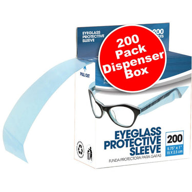 Eyeglass Protective Sleeve / 200 Pack