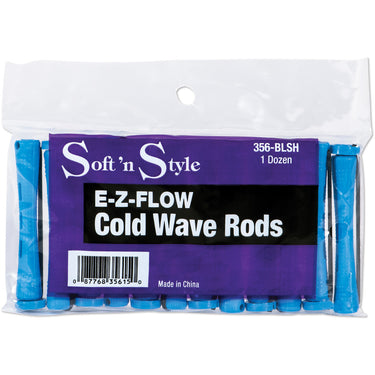EZ Flow Blue Short Cold Wave Rod / 1 Gross - 144 Rods